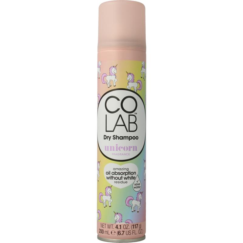 Colab Droogshampoo unicorn