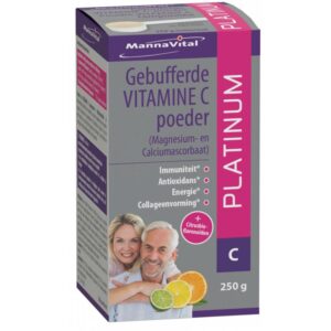 Mannavital Gebufferde vitamine C platinum