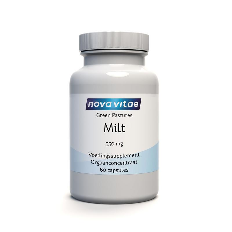 Nova Vitae Milt concentraat - glandular