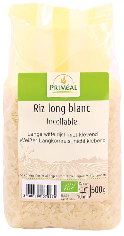 Primeal Rijst wit lang niet klevend bio