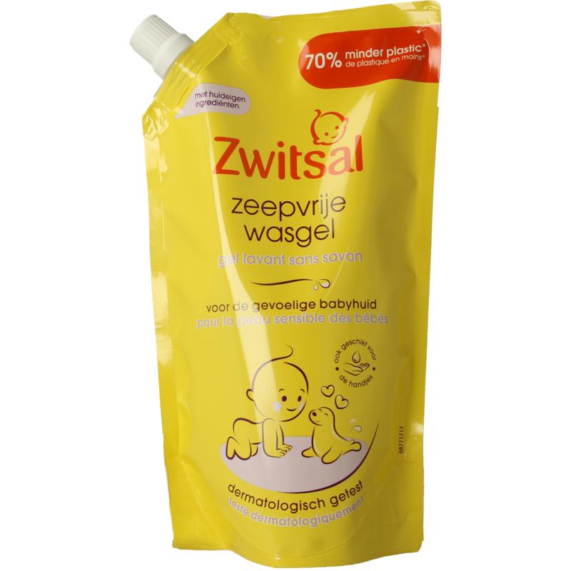 Zwitsal Wasgel zeepvrij navulverpakking