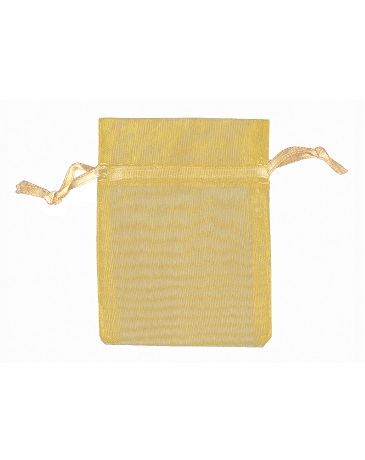Ruben Robijn Organza buidel goud