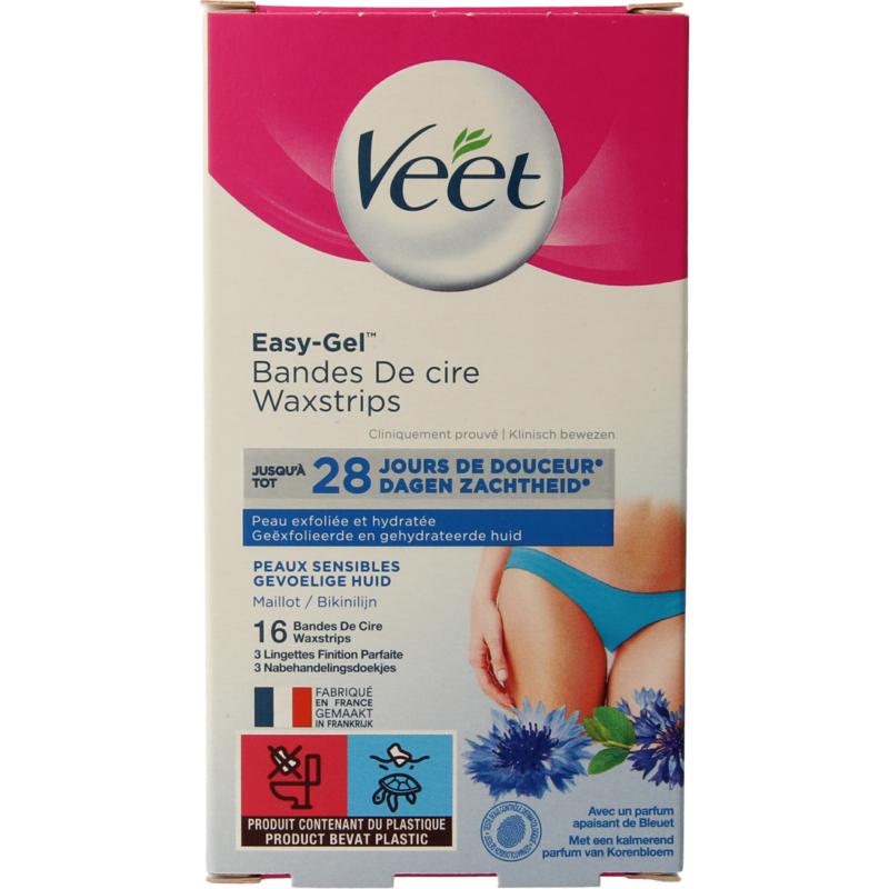 Veet Koude waxstrips gevoelige huid