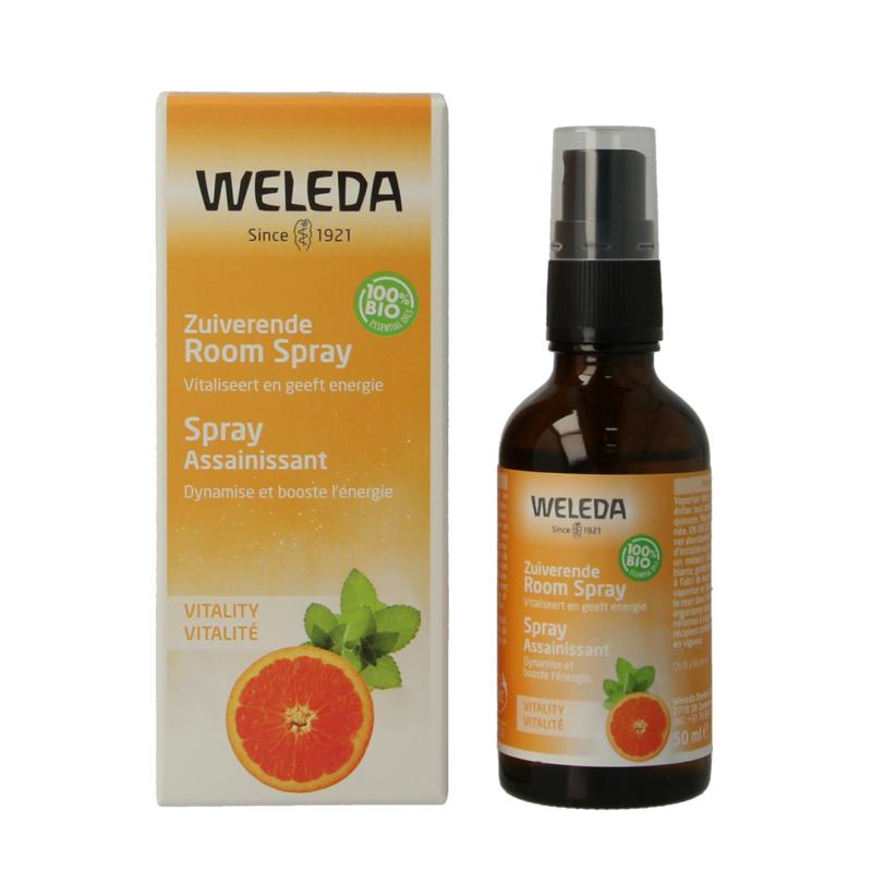 Weleda Zuiverende roomspray vitality