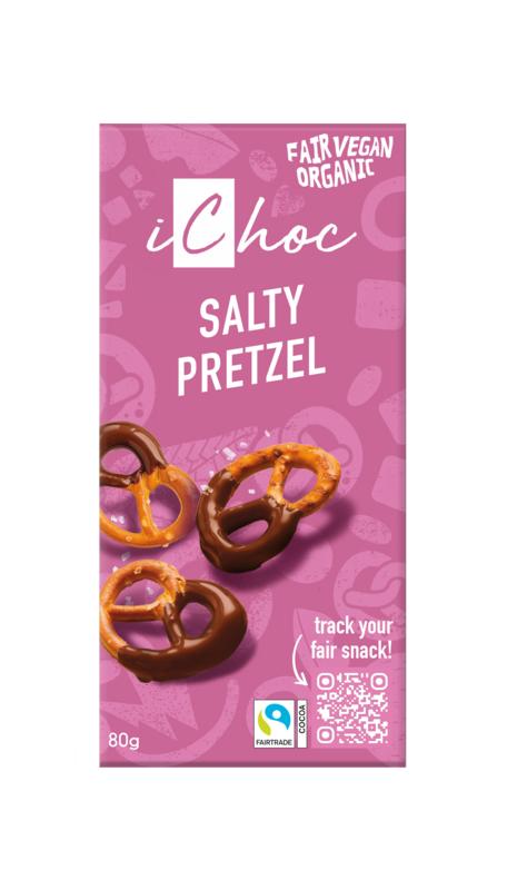 Ichoc Salty pretzel bio