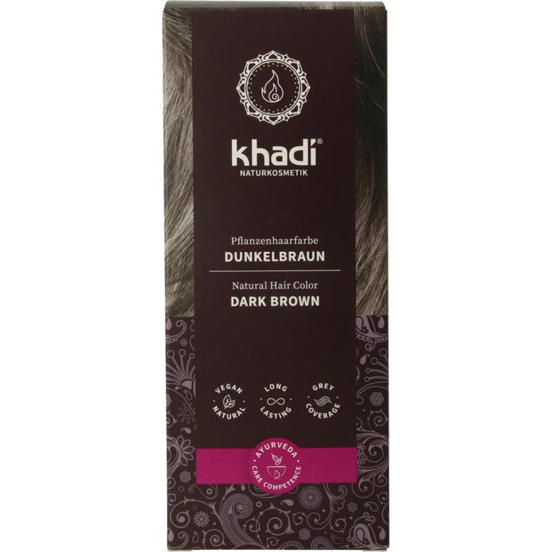Khadi Haarkleur dark brown