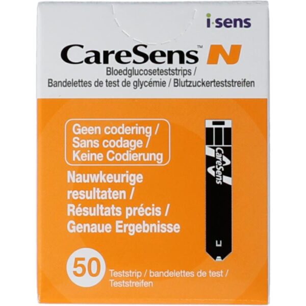 Caresens Caresens n glucose teststrips