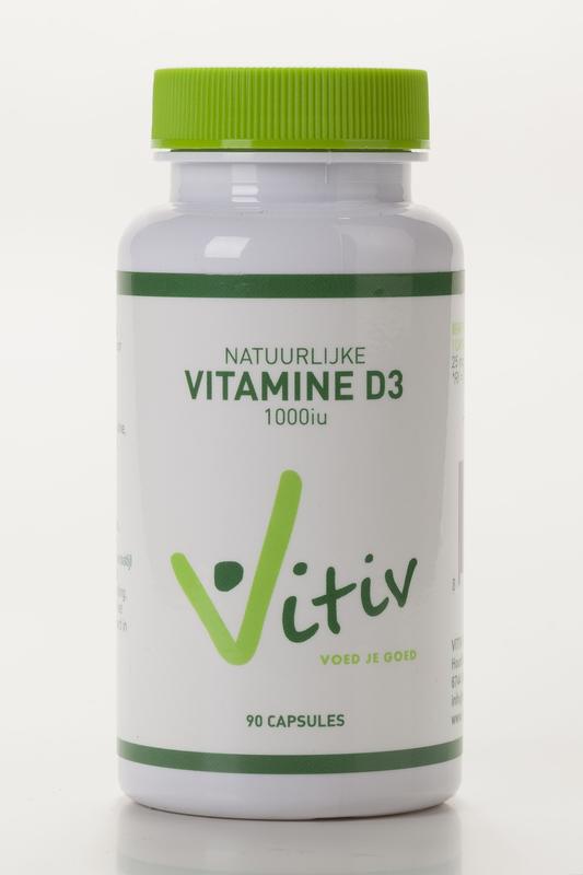 Vitiv Vitamine D3 1000IU