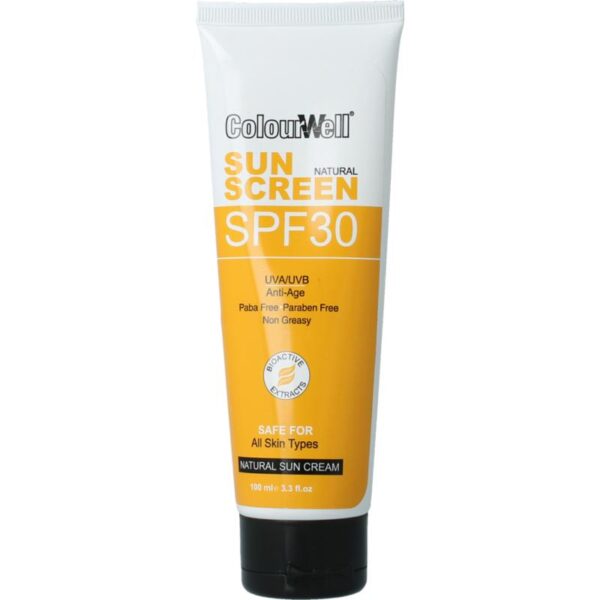 Colourwell natuurlijke zonnecreme spf30
