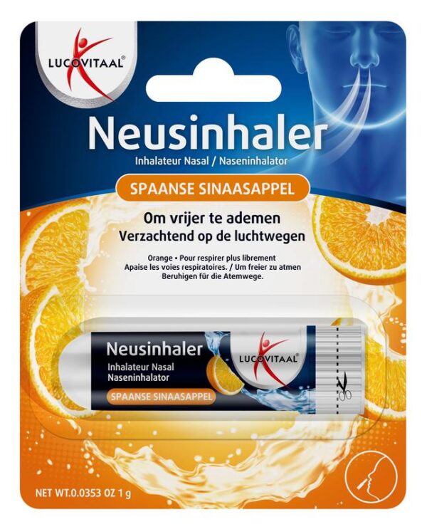 Lucovitaal neusinhaler spaanse sinaasapp