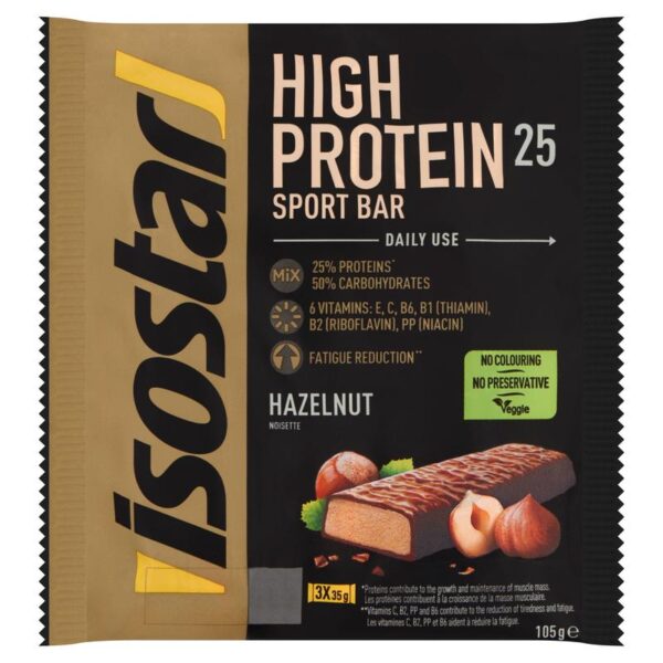 Isostar Isostar high prot bar hazelnut