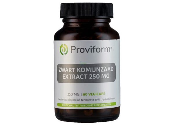 Proviform zwart komijnzaad 250mg