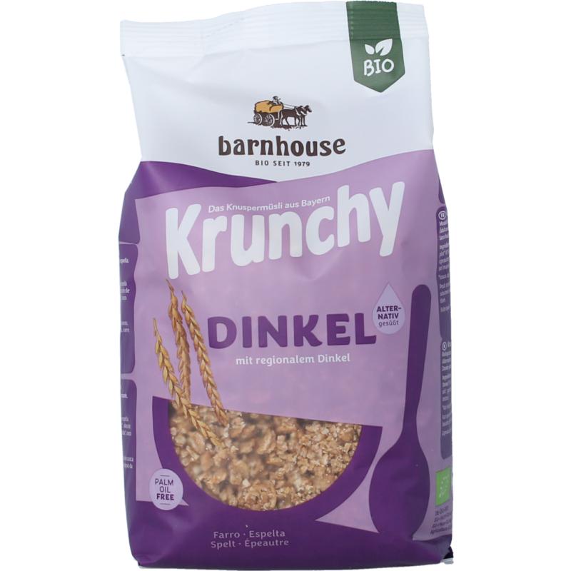 Barnhouse Krunchy pur spelt suikervrij bio