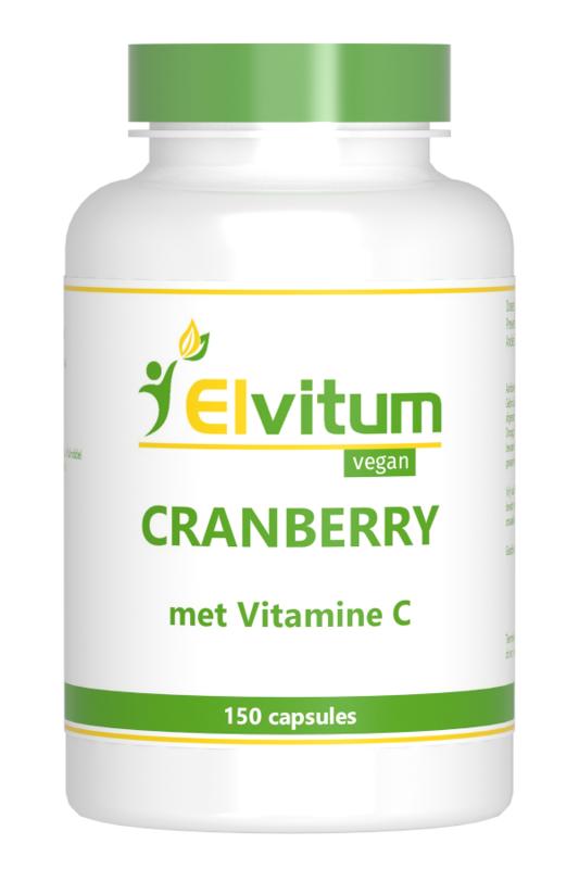 Elvitaal/elvitum Cranberry + 60mg vitamine C