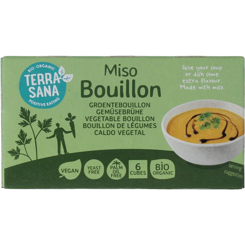 Terrasana Groente bouillon miso blokjes gistvrij bio