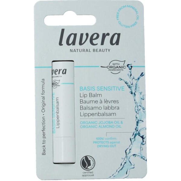 Lavera basis sensitive lipbalm