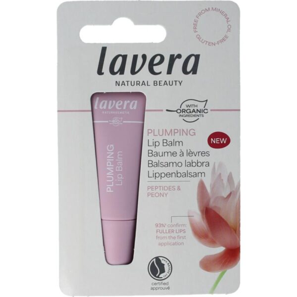 Lavera lipbalm plumping