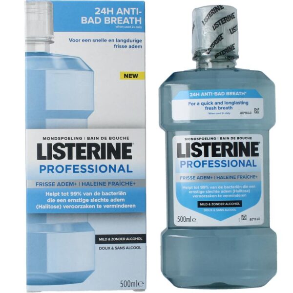Listerine Listerine mondw proff fr breat