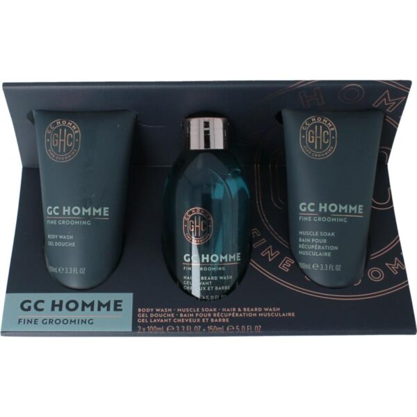 The Luxury Bath Daily essentials body cream & polisher + toilettas