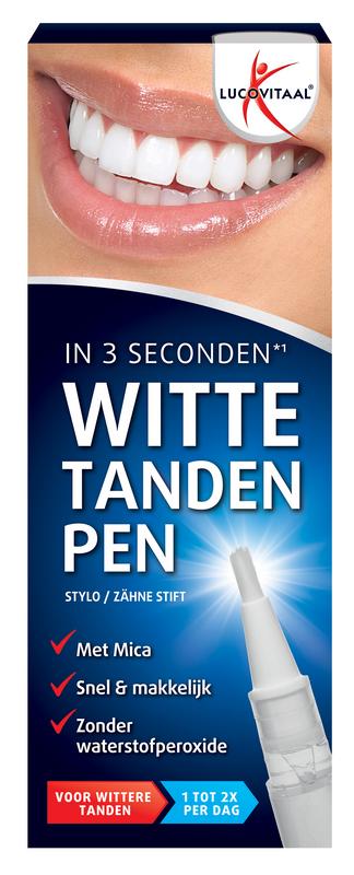 Lucovitaal witte tanden pen