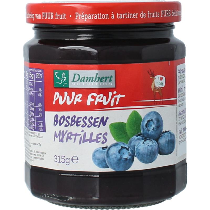 Damhert Puur fruit Besbessen confiture