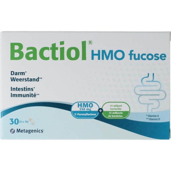 Metagenics bactiol hmo fructose 2x15ca