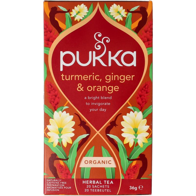 Pukka Tumeric active tea bio