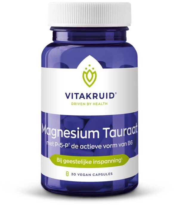 Vitakruid magnesium tauraat met vitamine