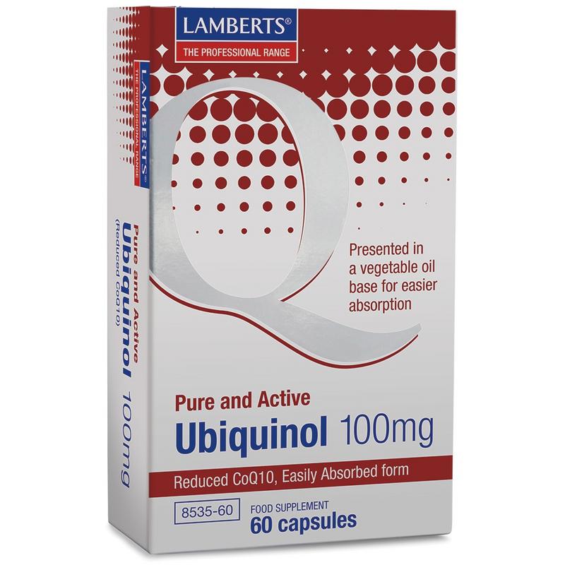 Lamberts Co enzym Q10 100mg (Ubiquinol)
