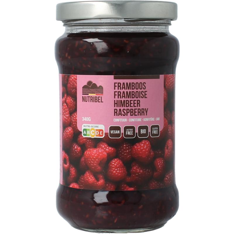 Nutribel Frambozen confituur bio