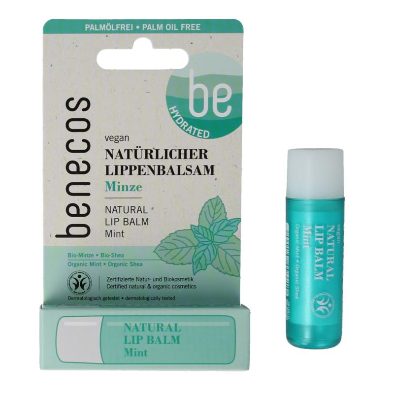 Benecos Natural lipbalm mint vegan