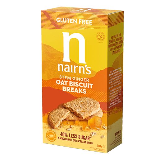 Nairns Biscuit breaks ginger