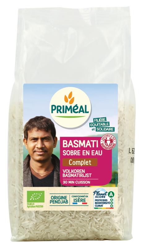 Primeal Volkoren basmati rijst bio
