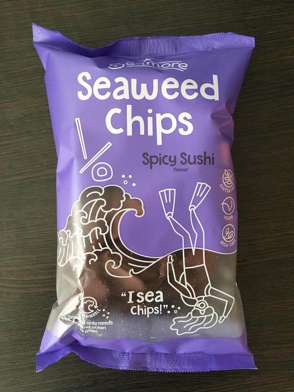 Seamore Zeewier tortilla chips spicy sushi