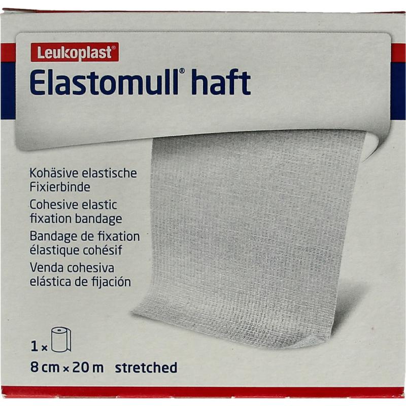 Elastomull Fixatiewindsel haft 20m x 8cm 45477