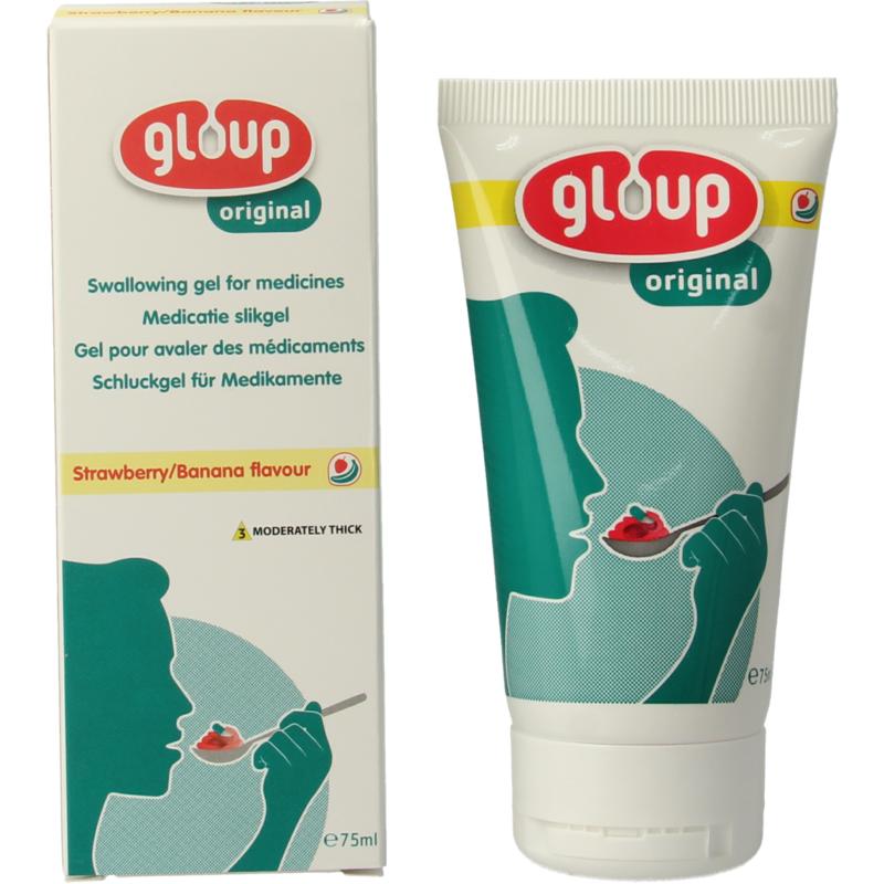 Gloup Original medicatie inname gel aardbei banaan
