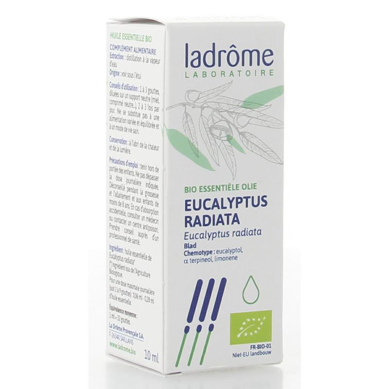 Ladrome Eucalyptus radiata olie bio