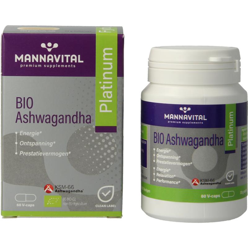 Mannavital Ashwagandha platinum bio