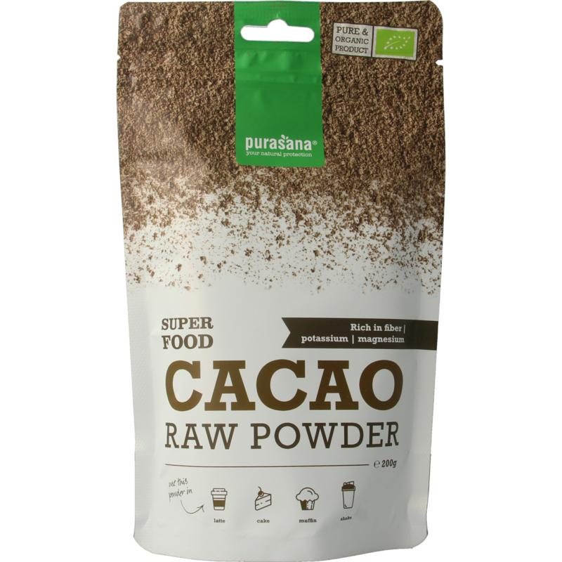 Purasana Cacao poeder vegan bio